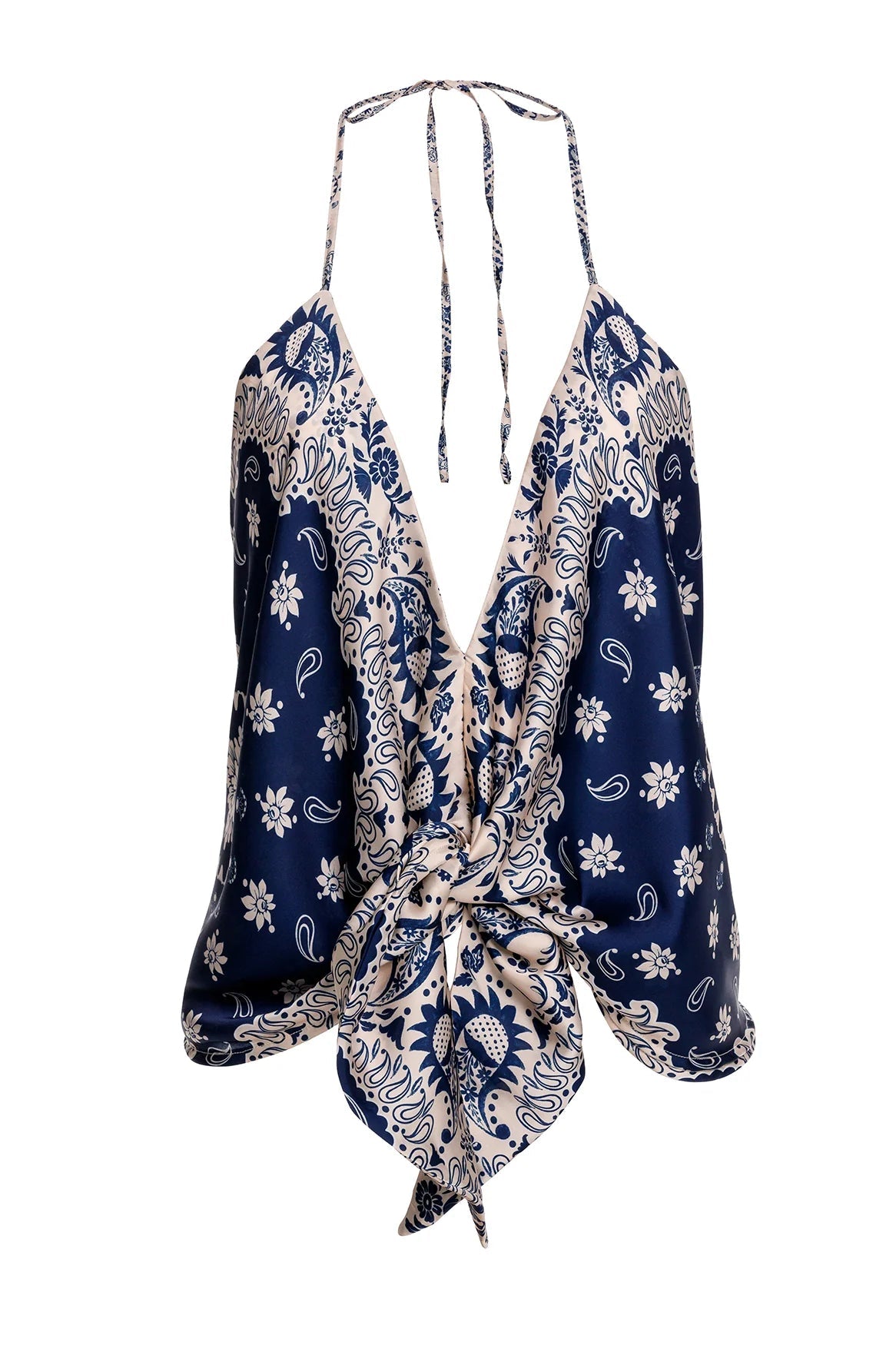 Agua Bendita Harmony Crop Top - Endless Waves