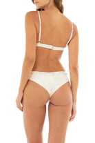 Agua Bendita Kai Lola Embroidered Bikini Bottom - Endless Waves