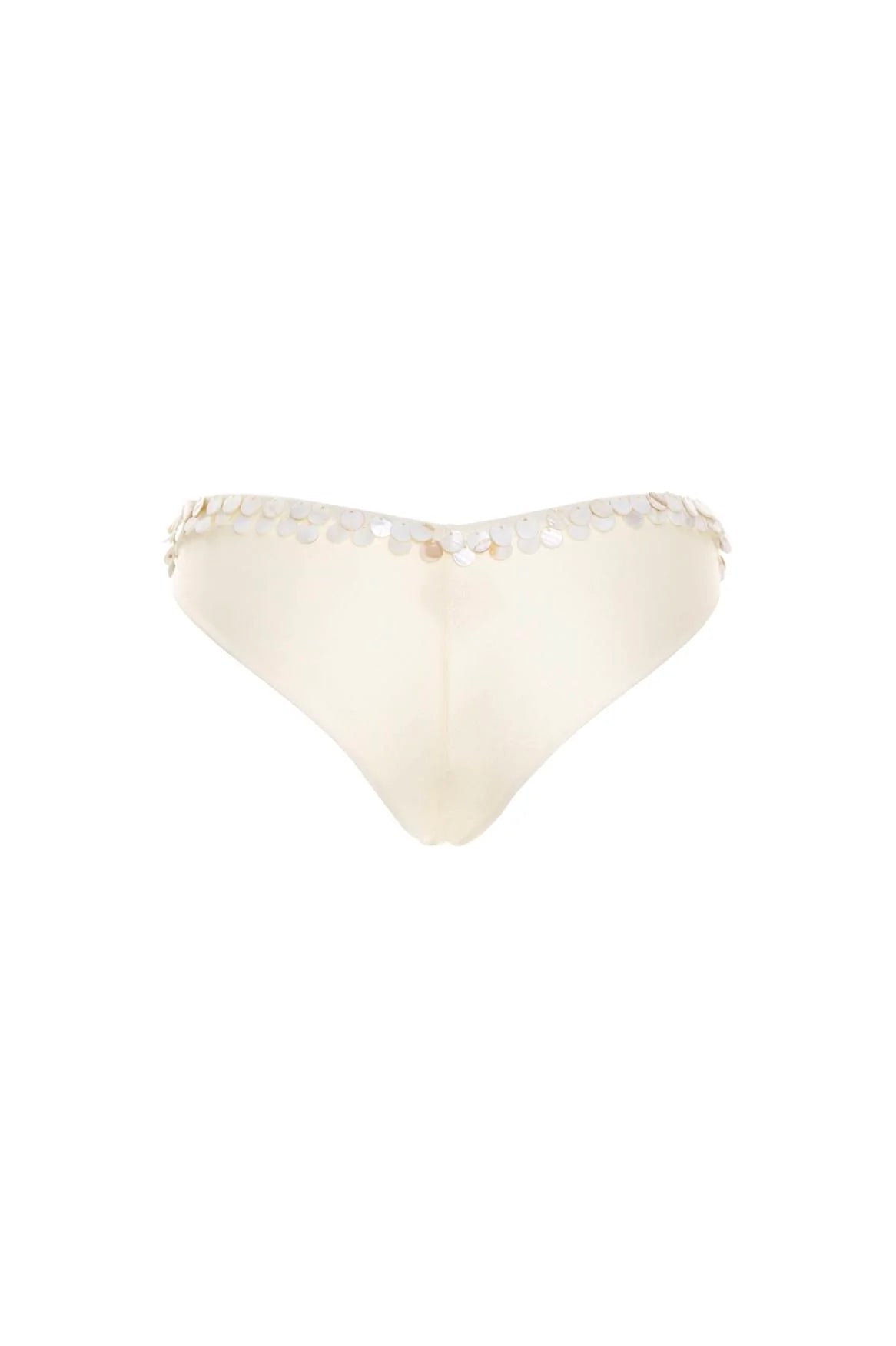 Agua Bendita Kai Lola Embroidered Bikini Bottom - Endless Waves