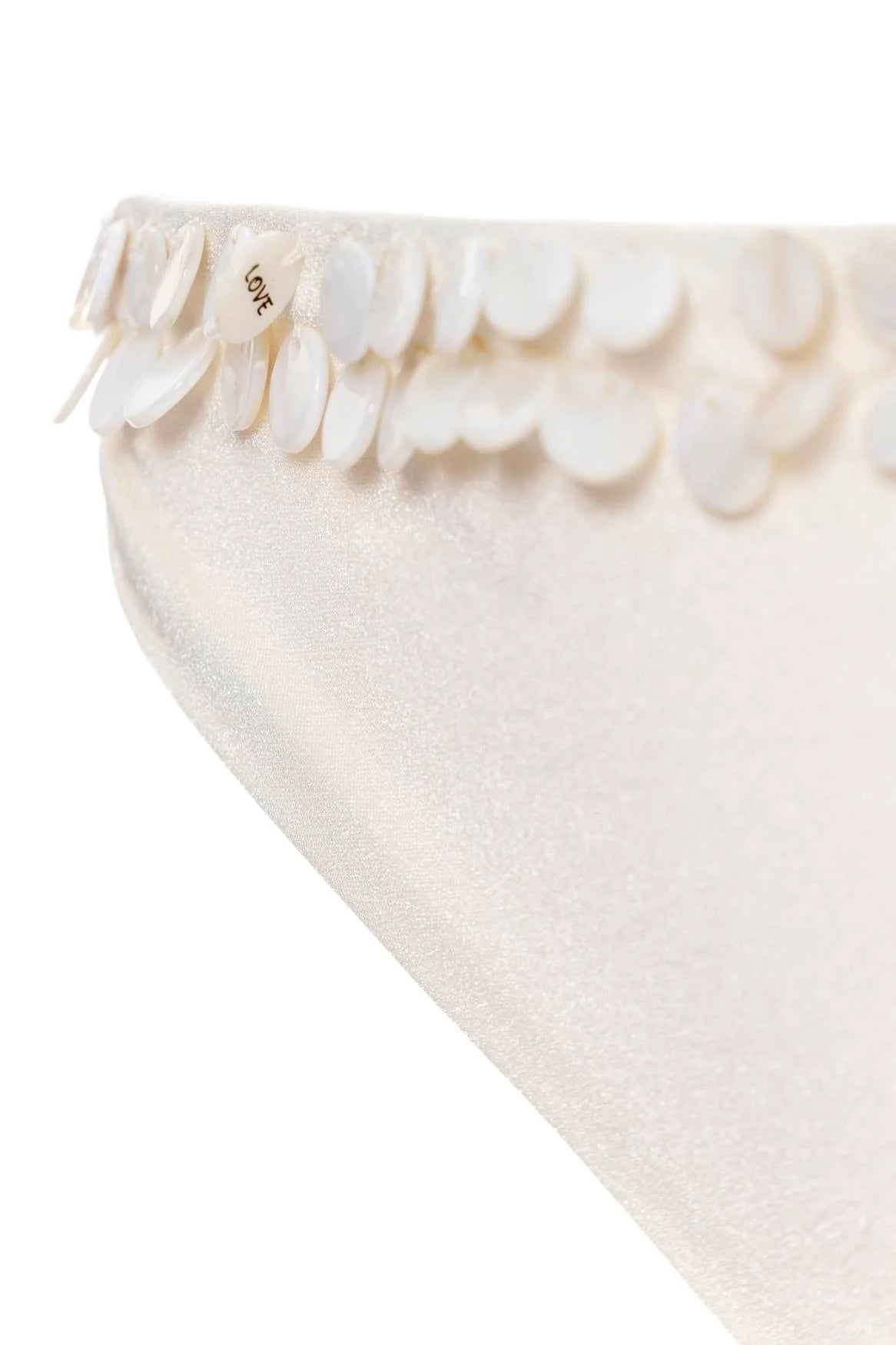 Agua Bendita Kai Lola Embroidered Bikini Bottom - Endless Waves