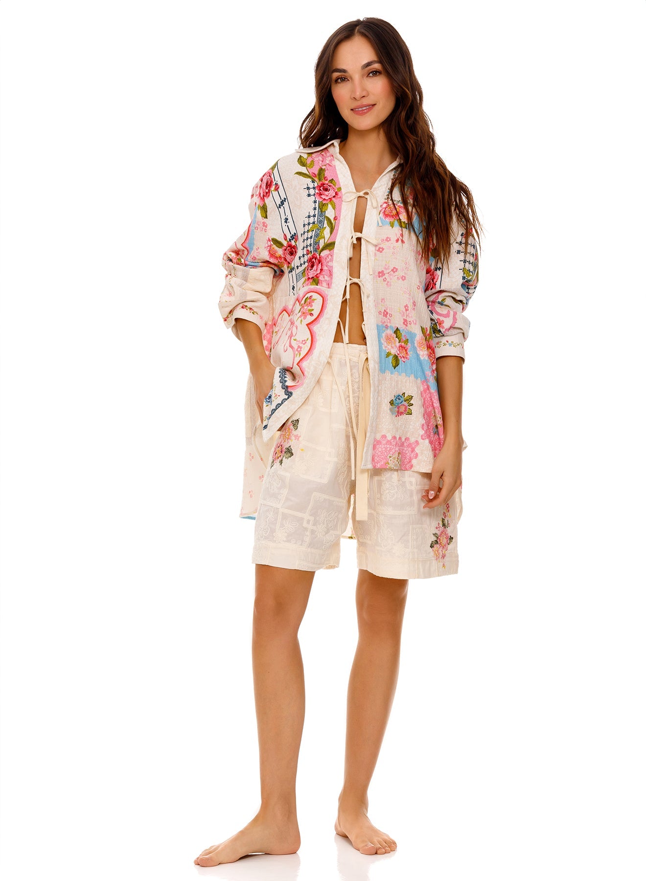 Agua Bendita Meraki Swan Shirt - Endless Waves