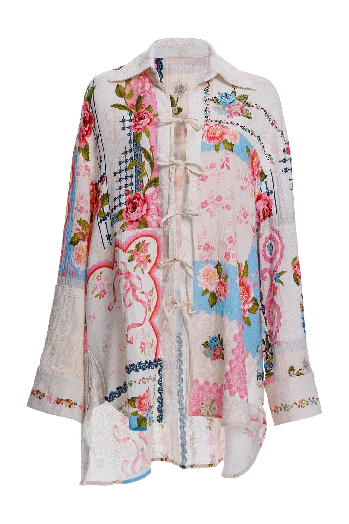 Agua Bendita Meraki Swan Shirt - Endless Waves