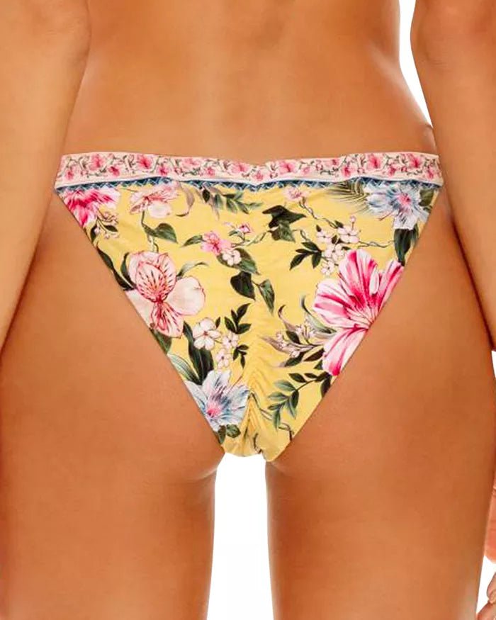 Agua Bendita Agua Bendita Embroidered Sally Alegria Bikini Bottom Endless Waves