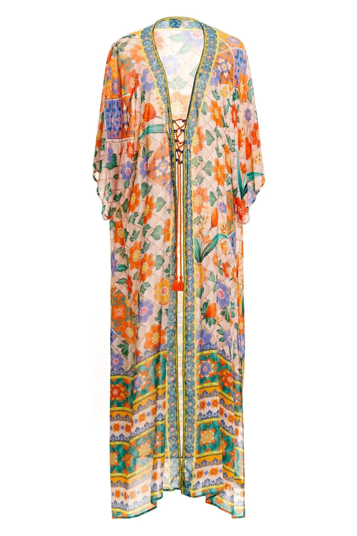 Agua Bendita Agua Bendita Selma Tunic Cover Up Endless Waves
