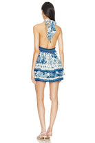 Agua Bendita Wats Maona Mini Dress - Endless Waves