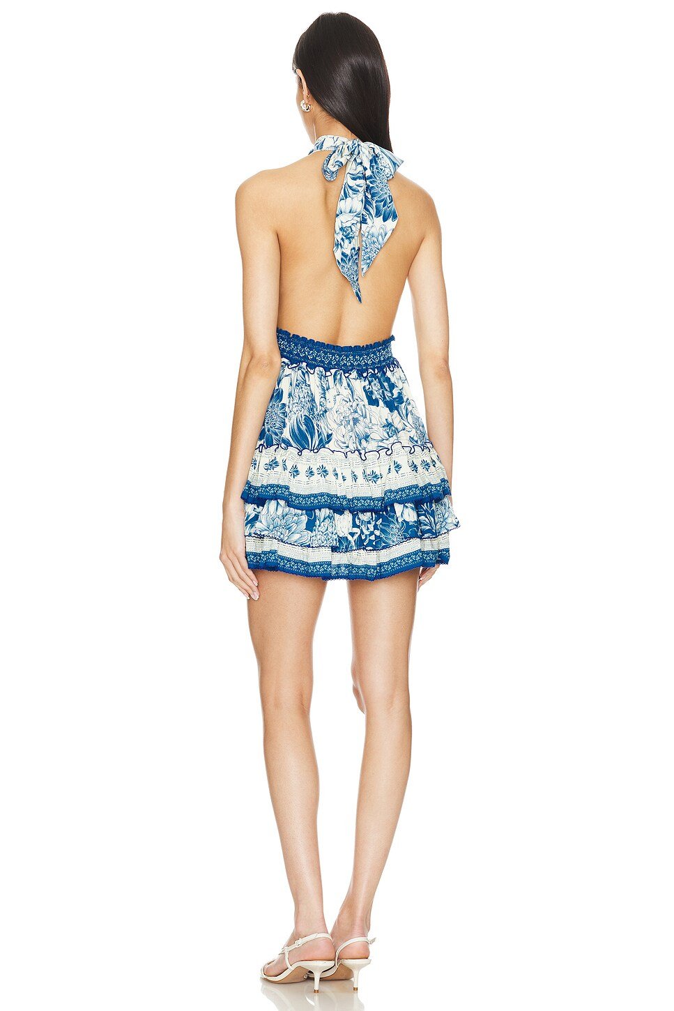 Agua Bendita Wats Maona Mini Dress - Endless Waves