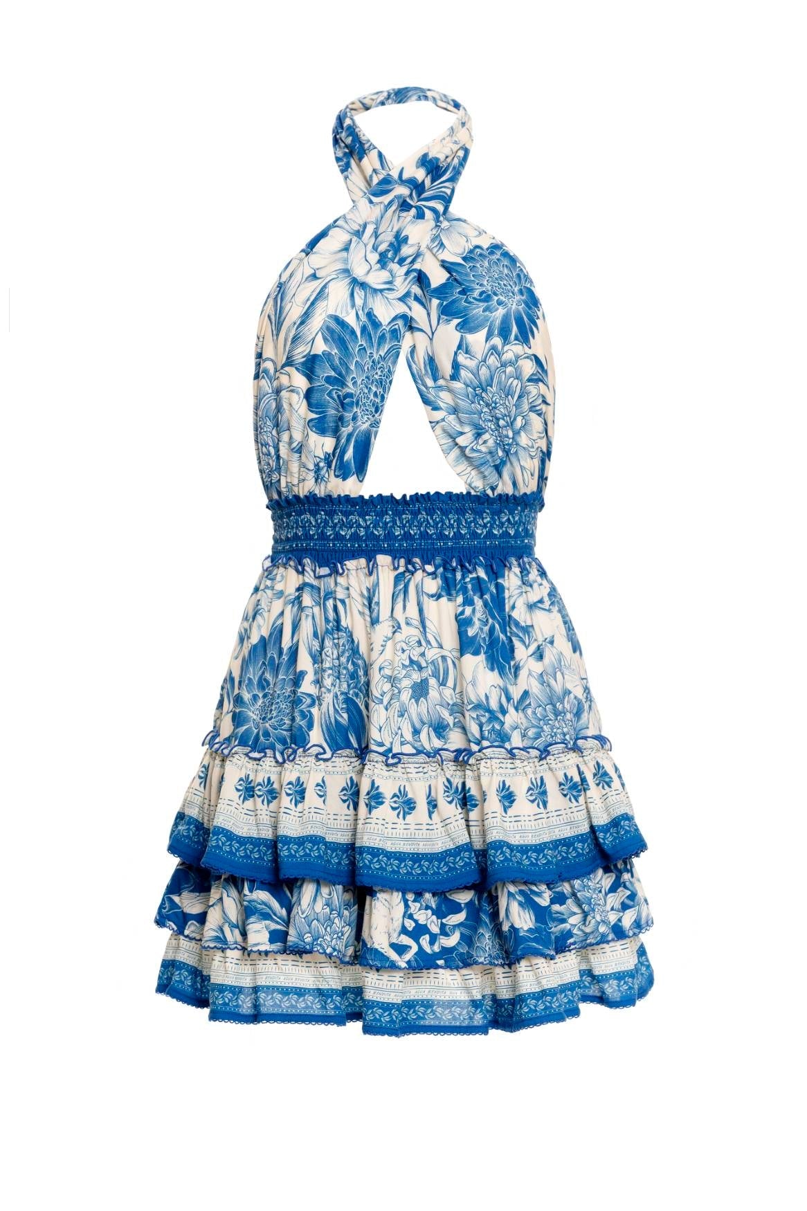 Agua Bendita Wats Maona Mini Dress - Endless Waves