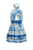 Agua Bendita Wats Maona Mini Dress - Endless Waves