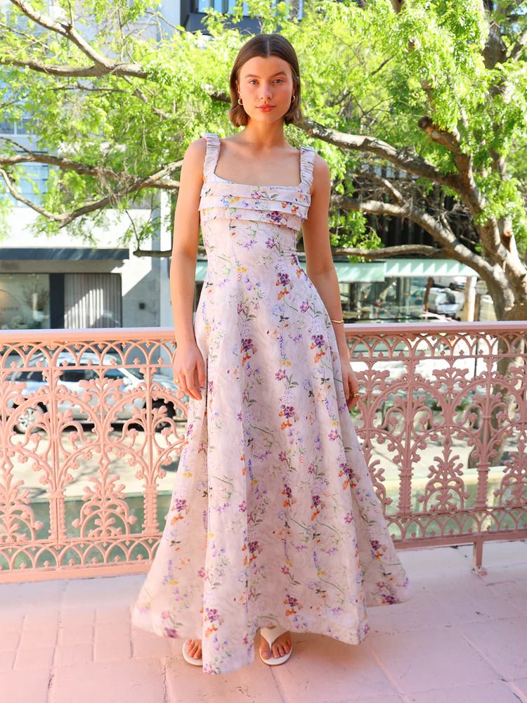 Aqua Blu Adele Maxi Dress - Endless Waves