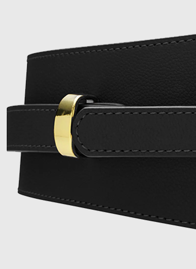 Aqua Blu Corset - Style Double Belt - Endless Waves