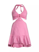 Ariel Mini Dress Pink Iris - Endless Waves