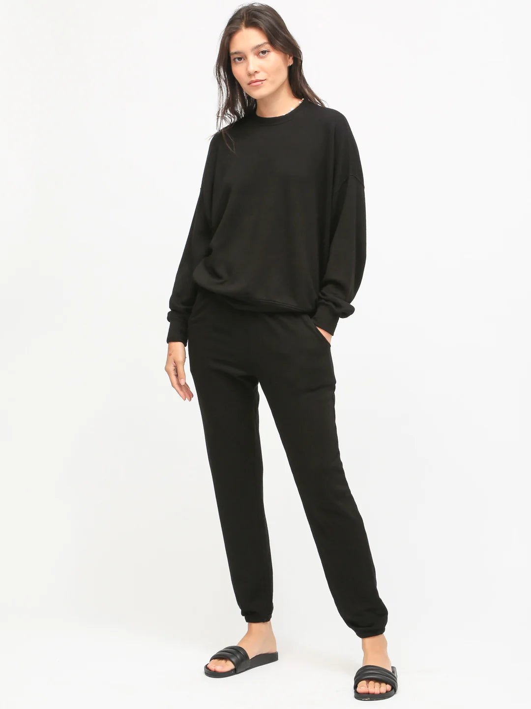 Electric & Rose Electric & Rose Atlas Sweatshirt - Lux Fleece Endless Waves