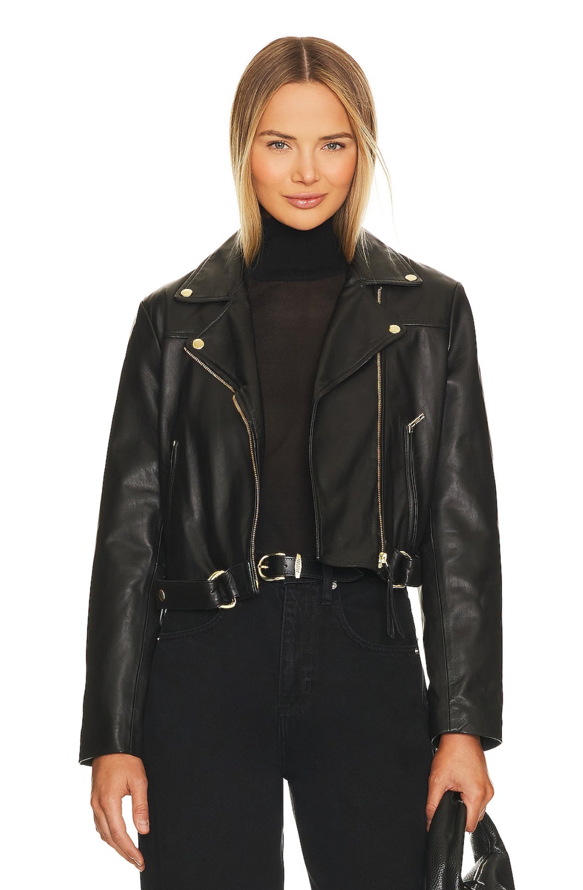 Cleobella Cleobella Baxter Leather Jacket Endless Waves