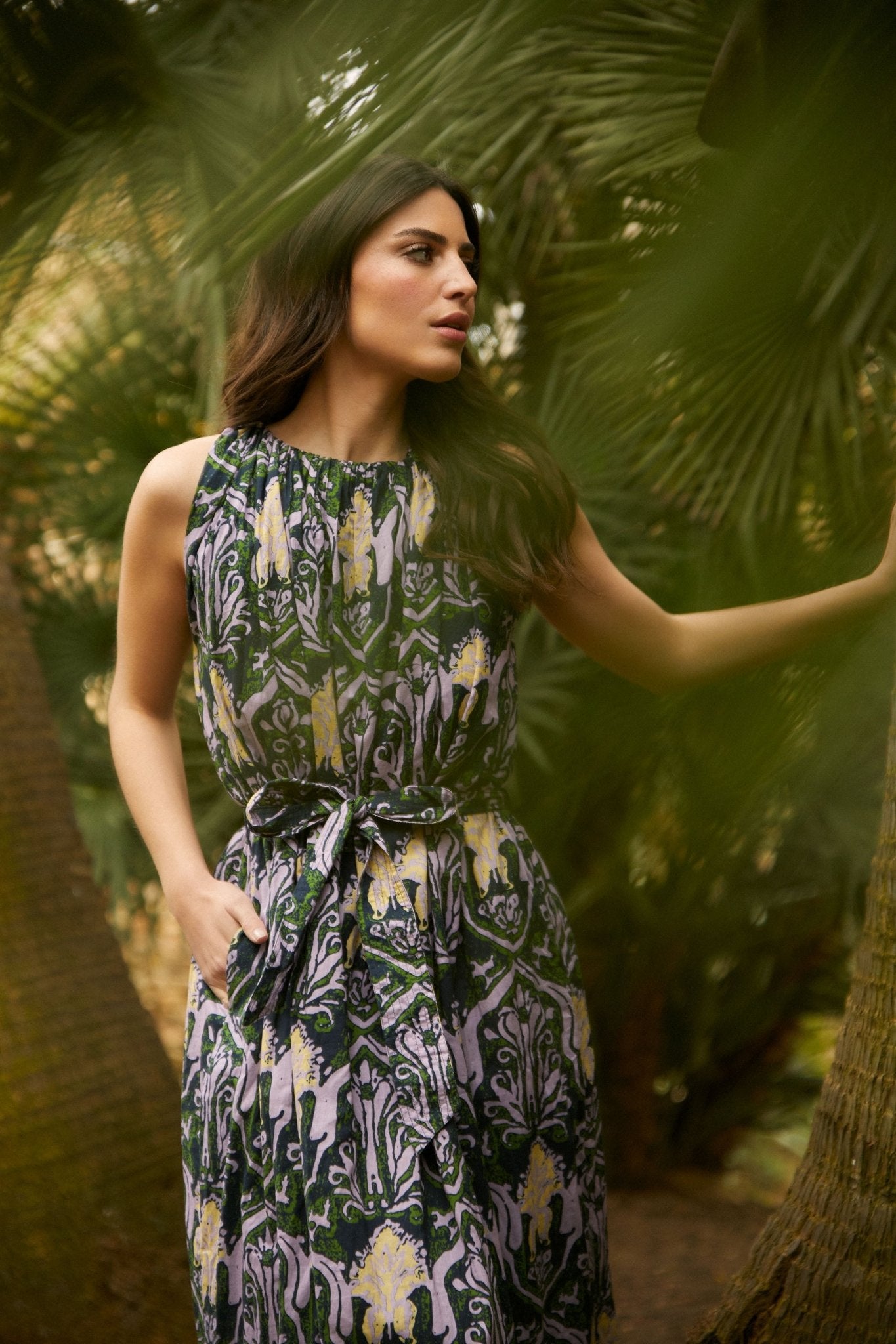 Cleobella Cleobella Becca Ankle Dress Endless Waves