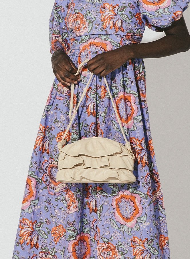 Cleobella Cleobella Bellona Ruffle Shoulder Bag Endless Waves