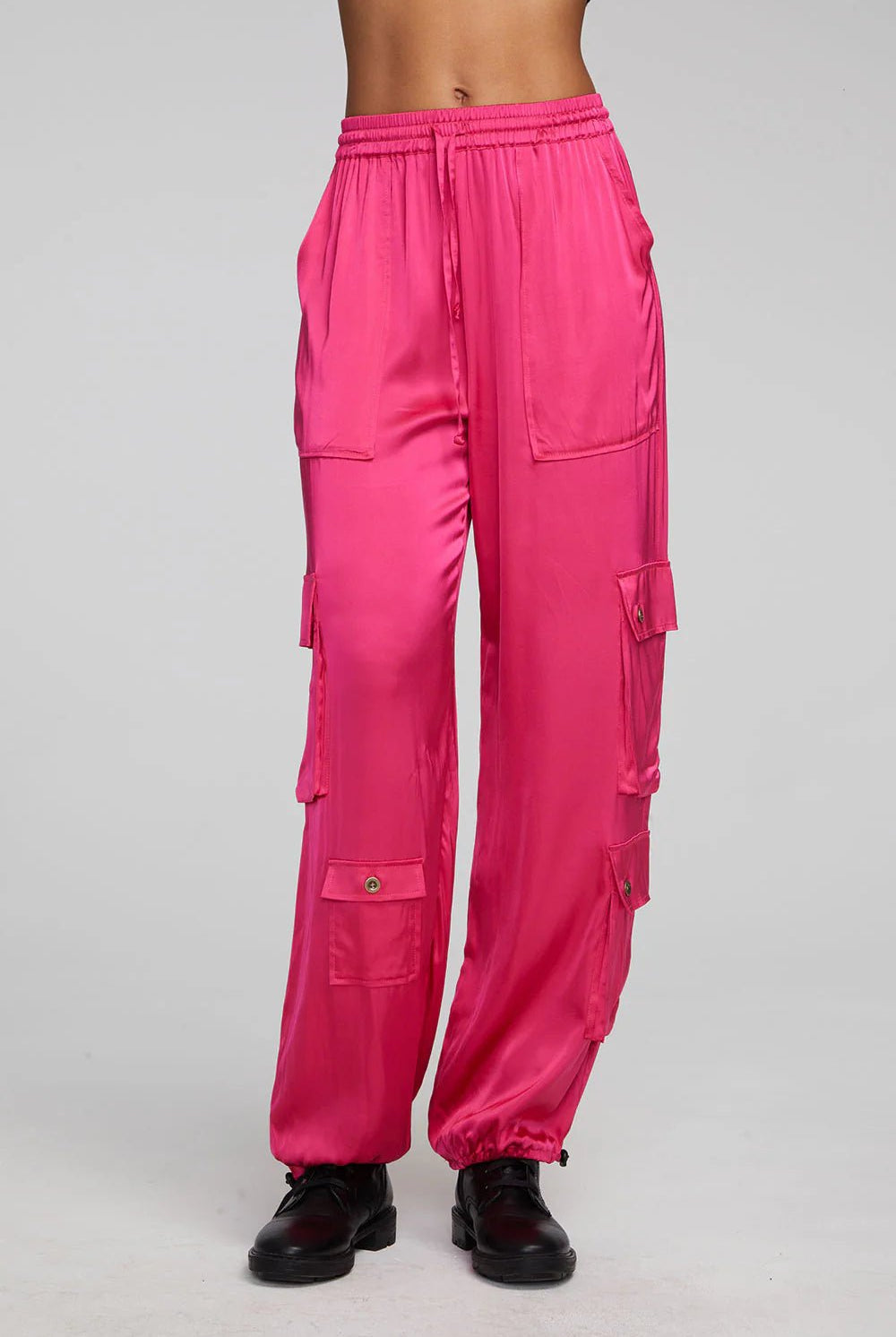 Chaser Chaser Silky Cargo Trousers Endless Waves