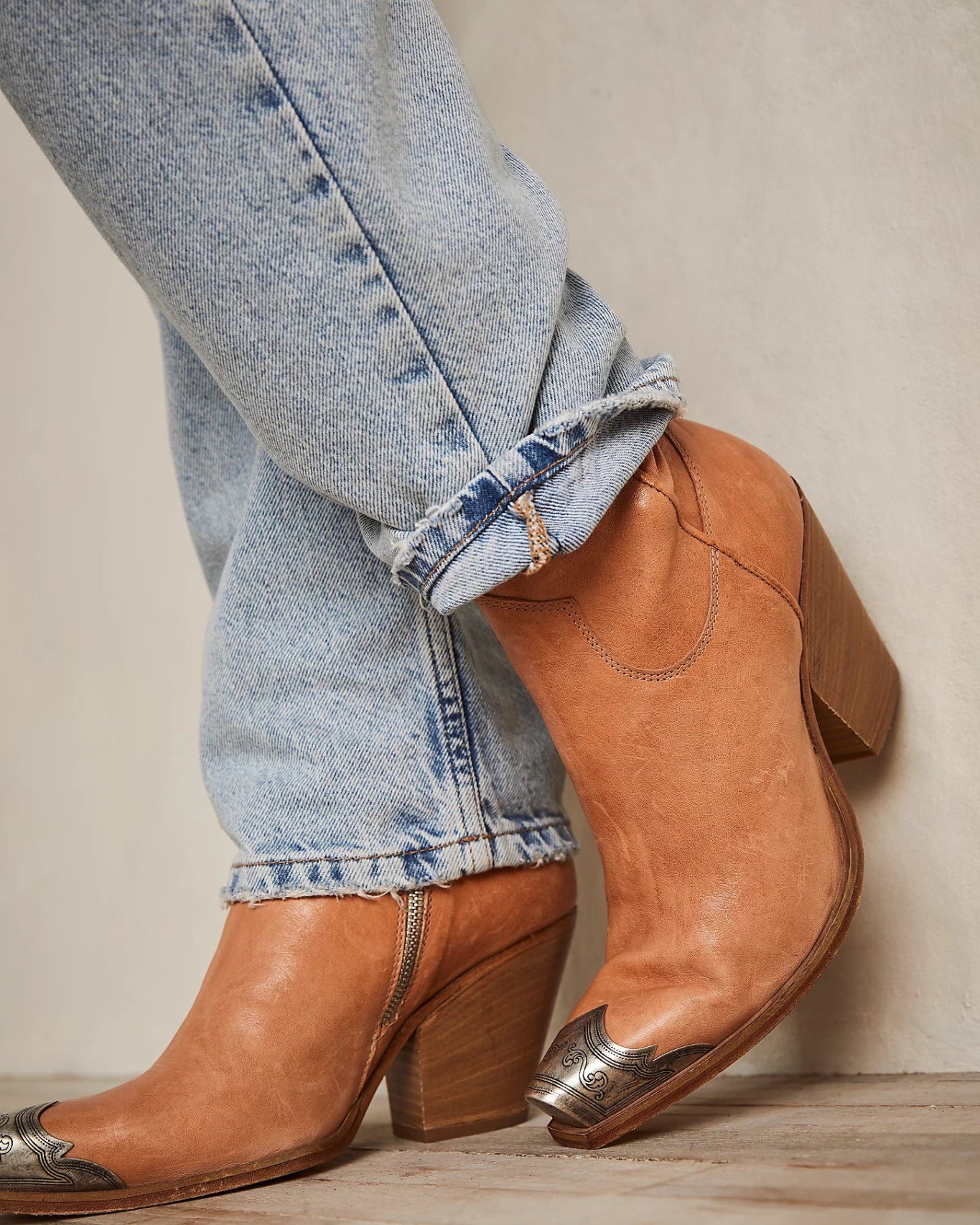 Free People Free People Brayden Western Boots Endless Waves