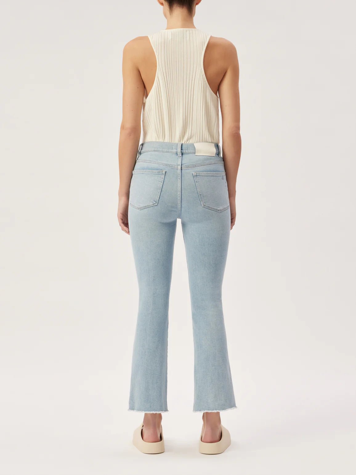 DL1961 DL1961 Bridget Boot High Rise Crop Endless Waves
