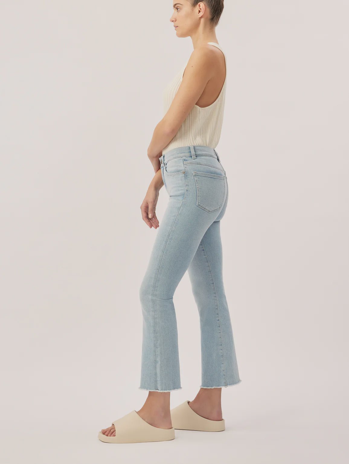 DL1961 DL1961 Bridget Boot High Rise Crop Endless Waves
