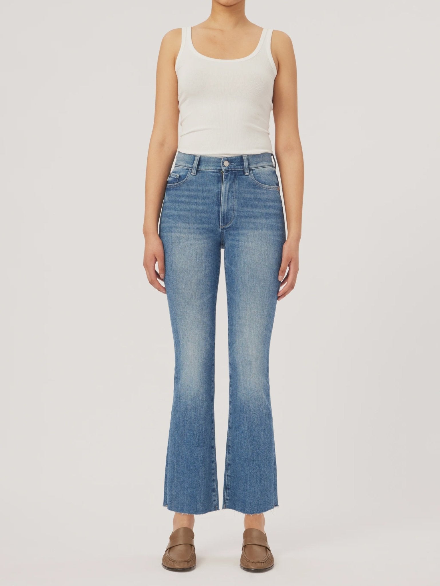 Bridget Boot High Rise Instasculpt Crop Flare - Endless Waves