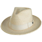 Brixton Swindle Palm Straw Fedora Hat - Endless Waves