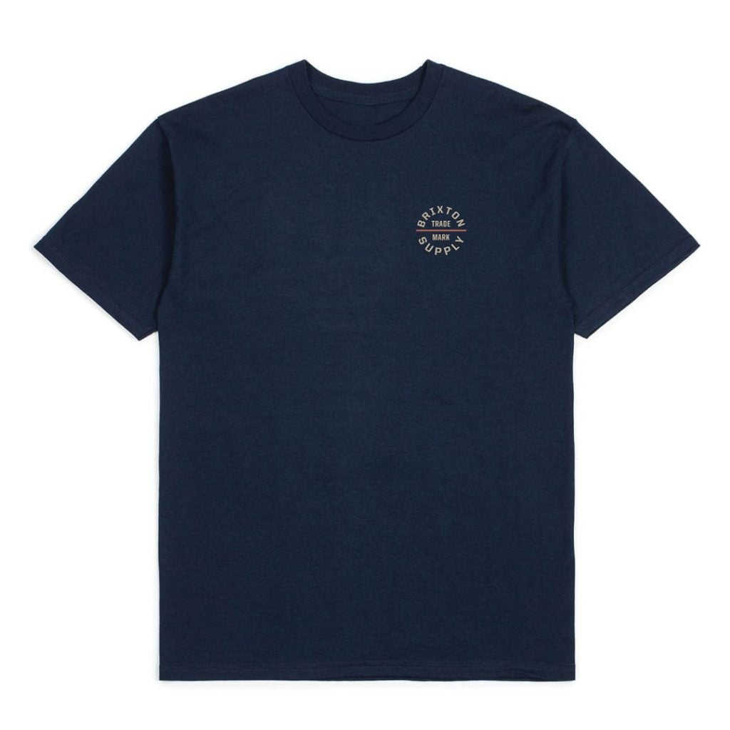 Brixton Brixton Oath V Navy SS Standard Tee Endless Waves