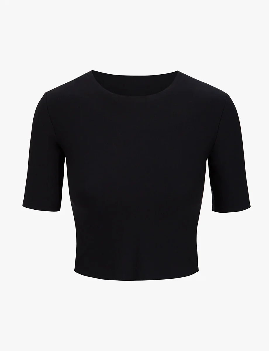 Butter Cropped Tee - Endless Waves