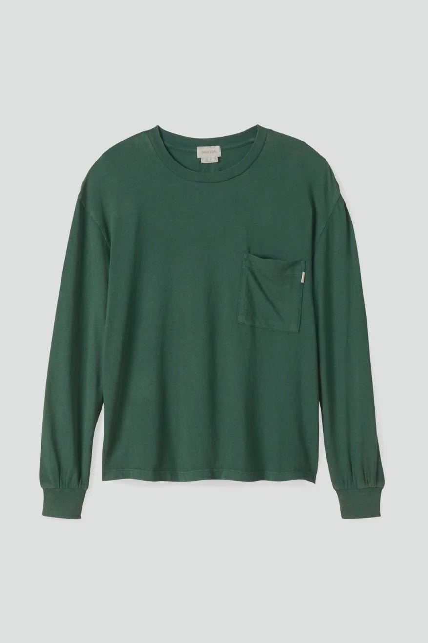 Carefree L/S Cotton Pocket T - Final Sale - Endless Waves