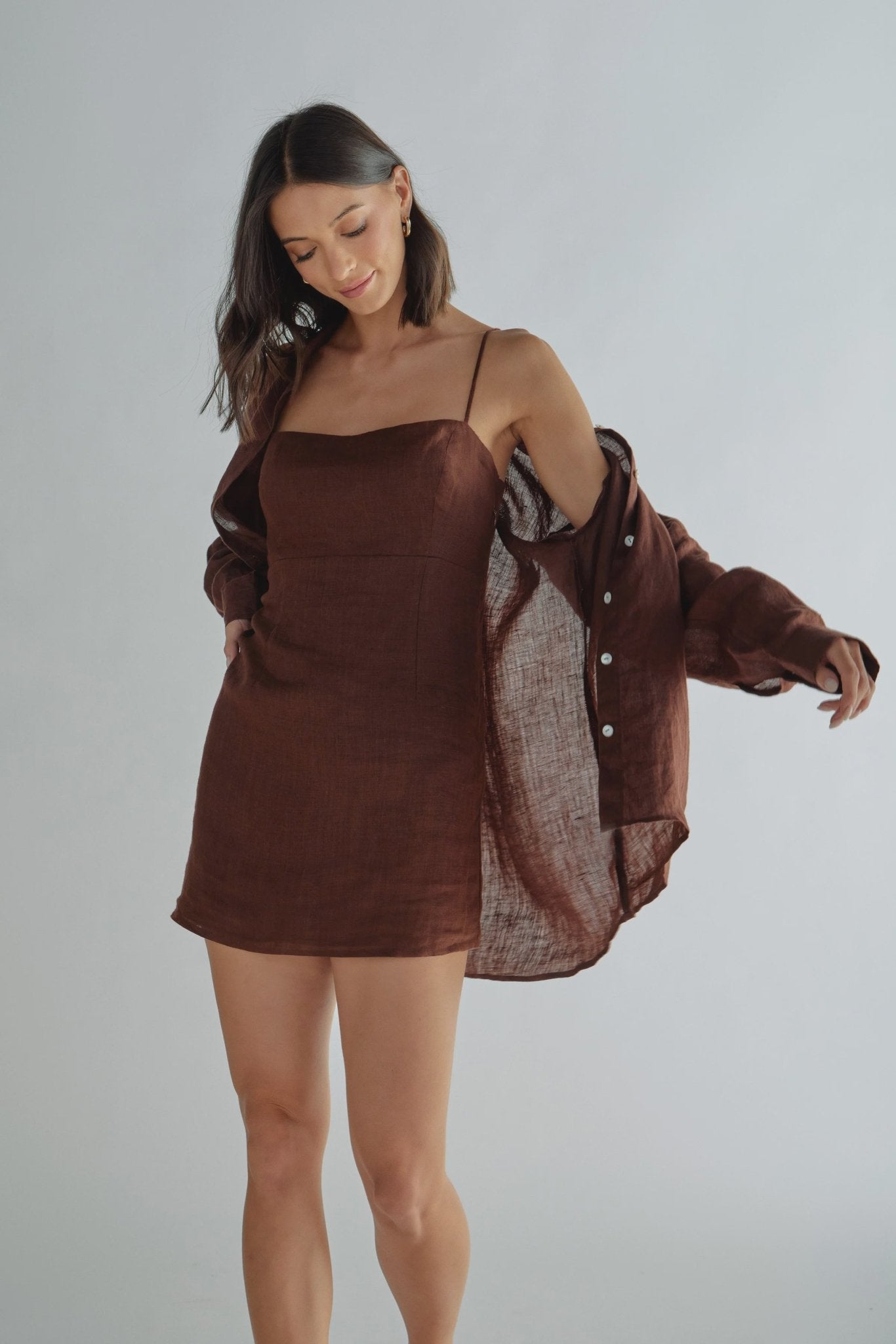 Casa Mini Dress - Endless Waves