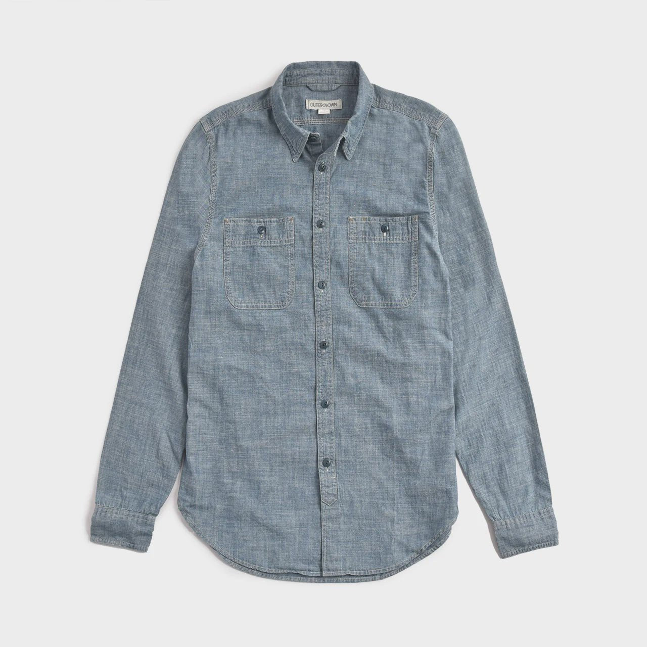 Chambray Utility Shirt - Endless Waves