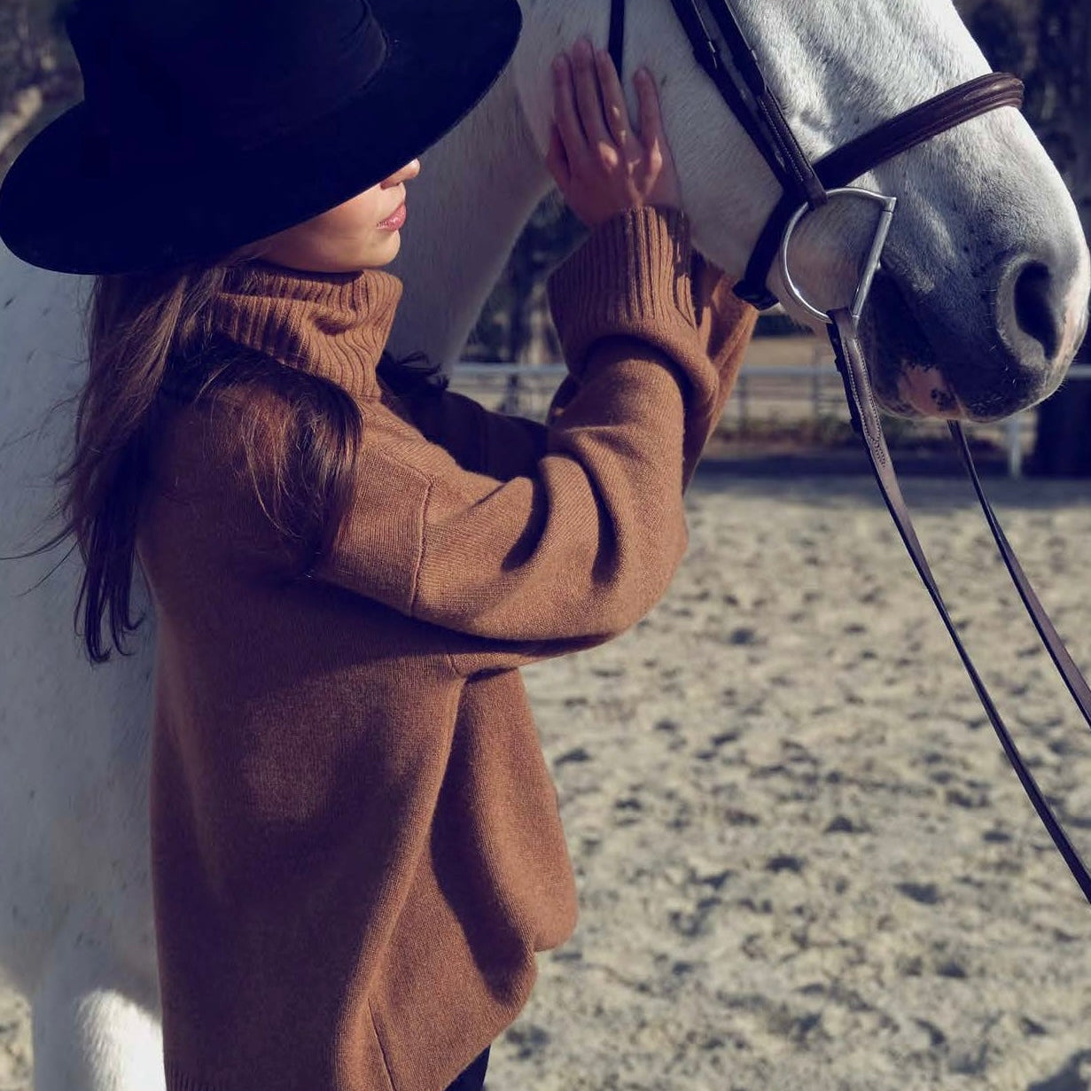 Kathryn McCarron Kathryn McCarron Charlie Cashmere Turtleneck Endless Waves