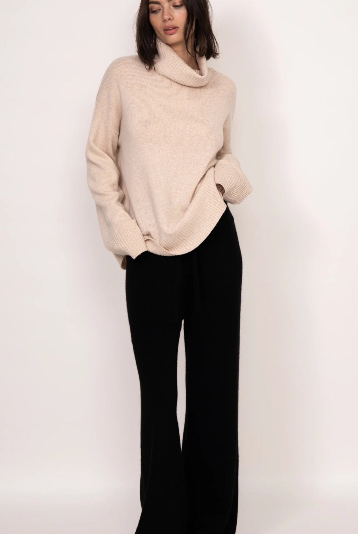 Kathryn McCarron Kathryn McCarron Charlie Cashmere Turtleneck Endless Waves