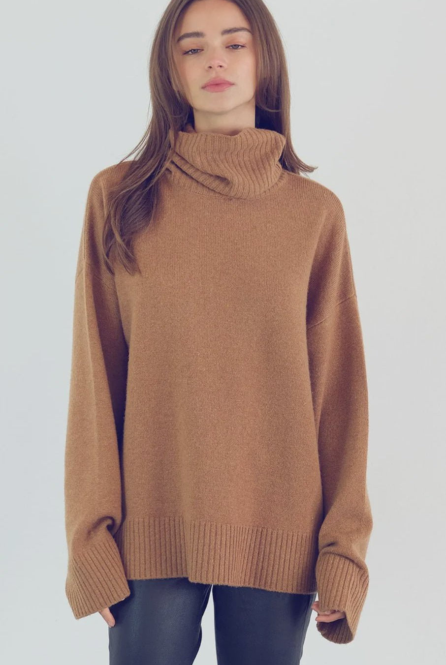Kathryn McCarron Kathryn McCarron Charlie Cashmere Turtleneck Endless Waves