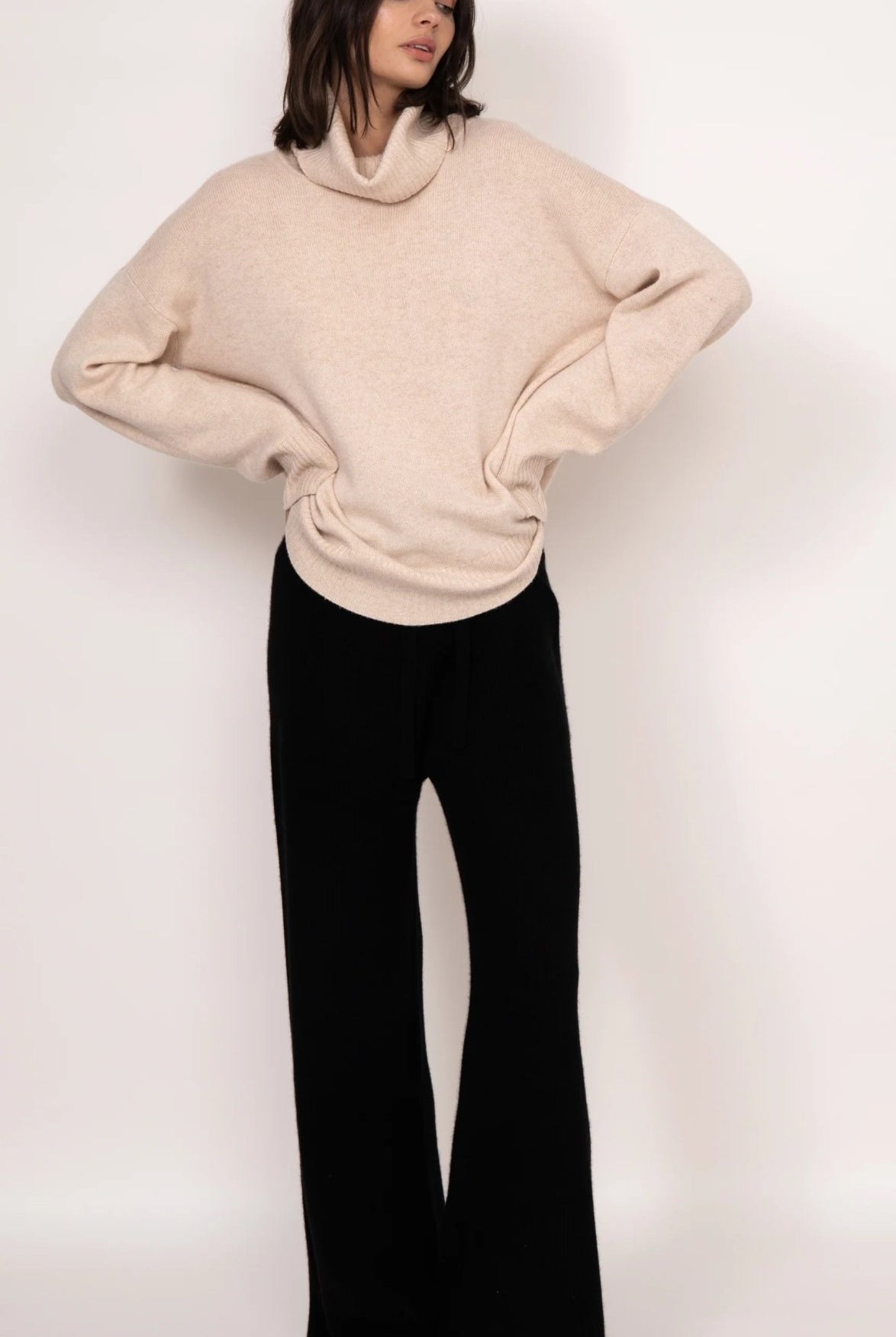 Kathryn McCarron Kathryn McCarron Charlie Cashmere Turtleneck Endless Waves