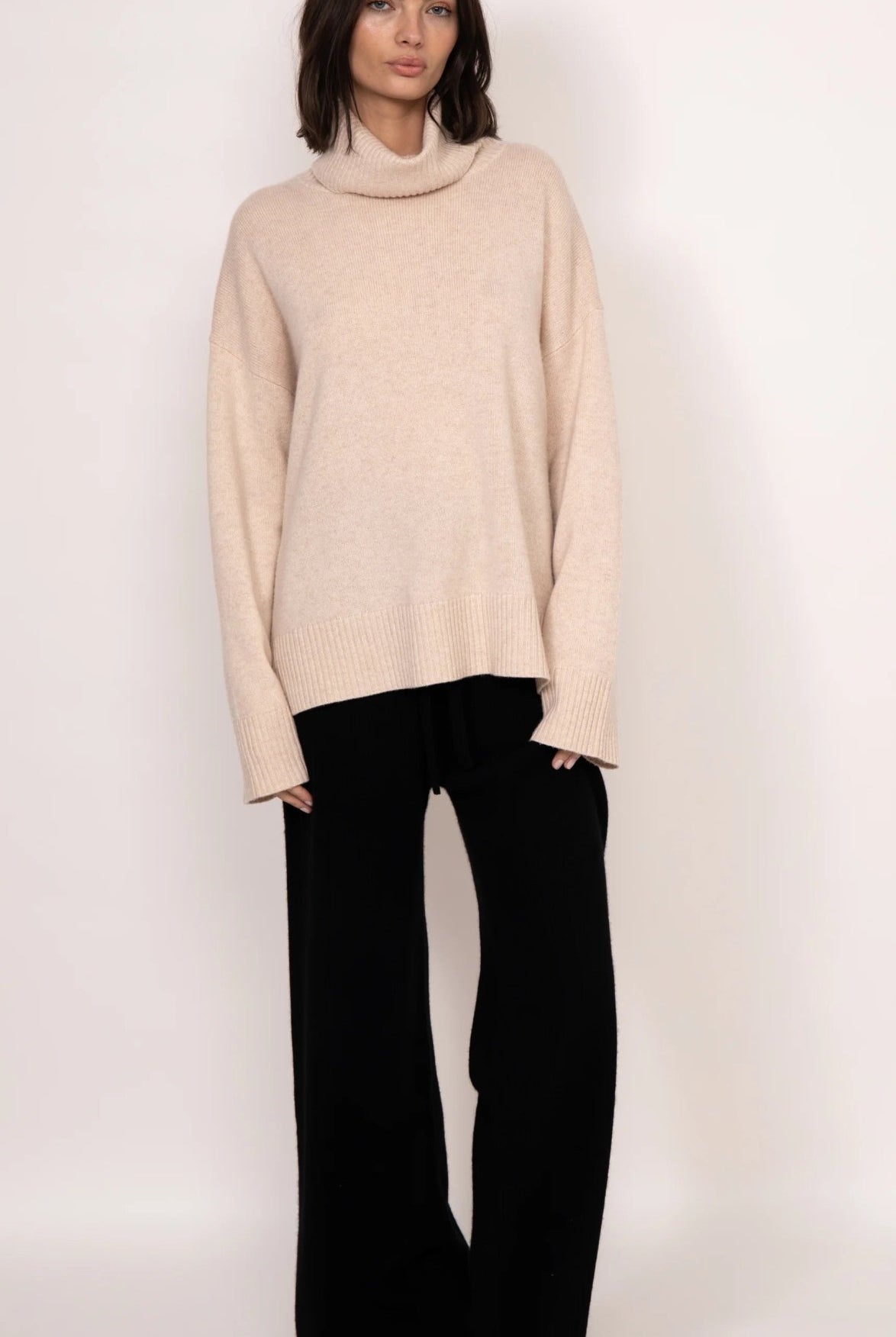 Kathryn McCarron Kathryn McCarron Charlie Cashmere Turtleneck Endless Waves