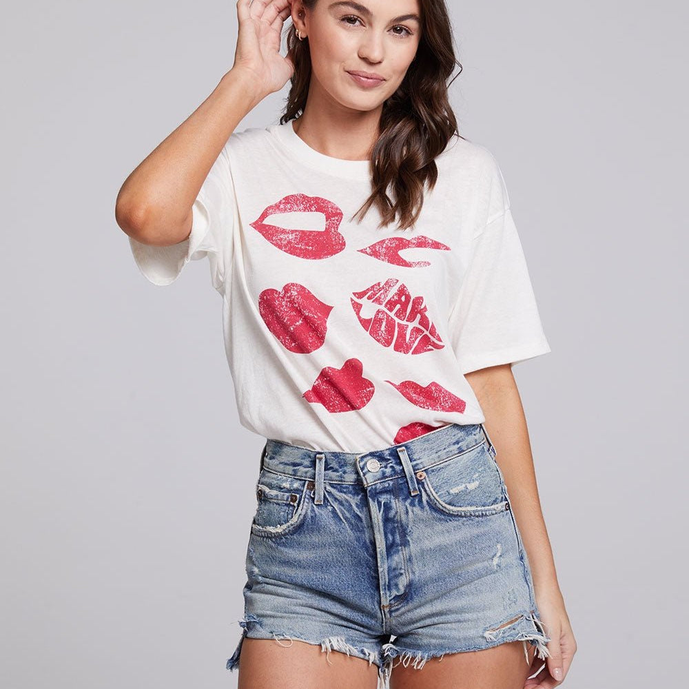 Chaser Chaser Make Love Oversized Tee Endless Waves
