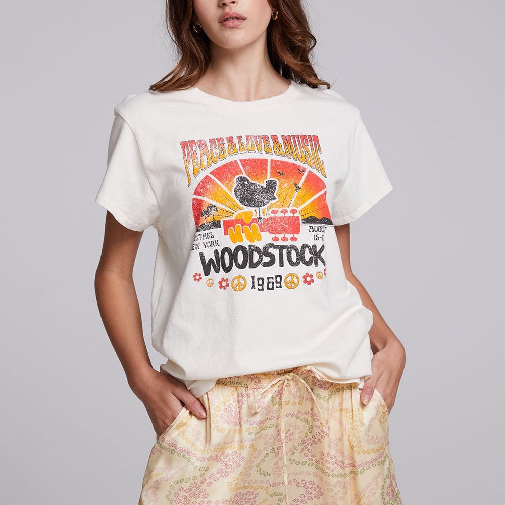 Chaser Chaser Relaxed Fit Woodstock Tee Endless Waves