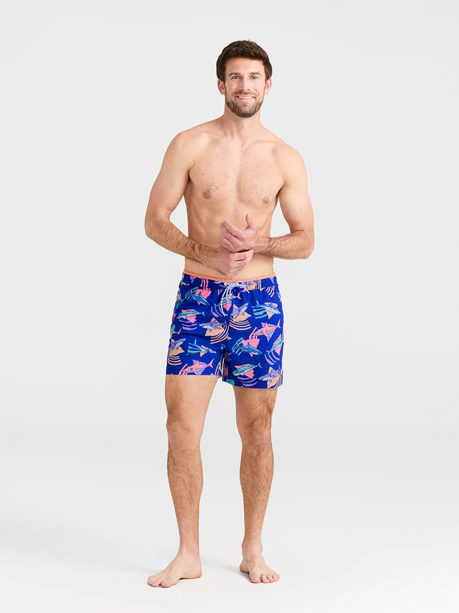 Chubbies The Daddy Sharks 5.5" Swim Trunk - Endless Waves