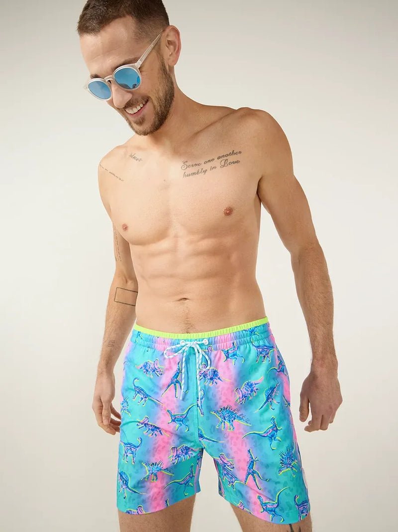 Chubbies The Dino Delights 5.5" Swim Trunk - Endless Waves