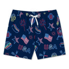 Chubbies The Patriotic Lights 5.5" Swim Trunk - Endless Waves