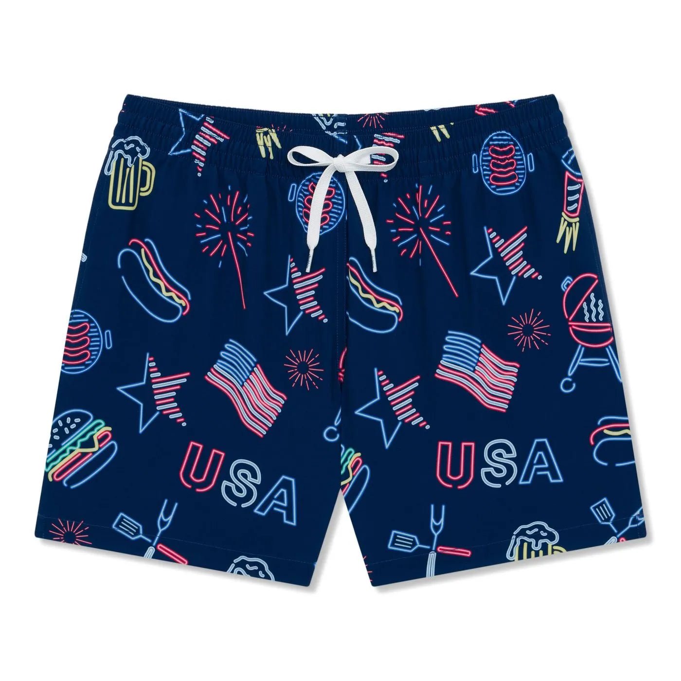 Chubbies The Patriotic Lights 5.5" Swim Trunk - Endless Waves