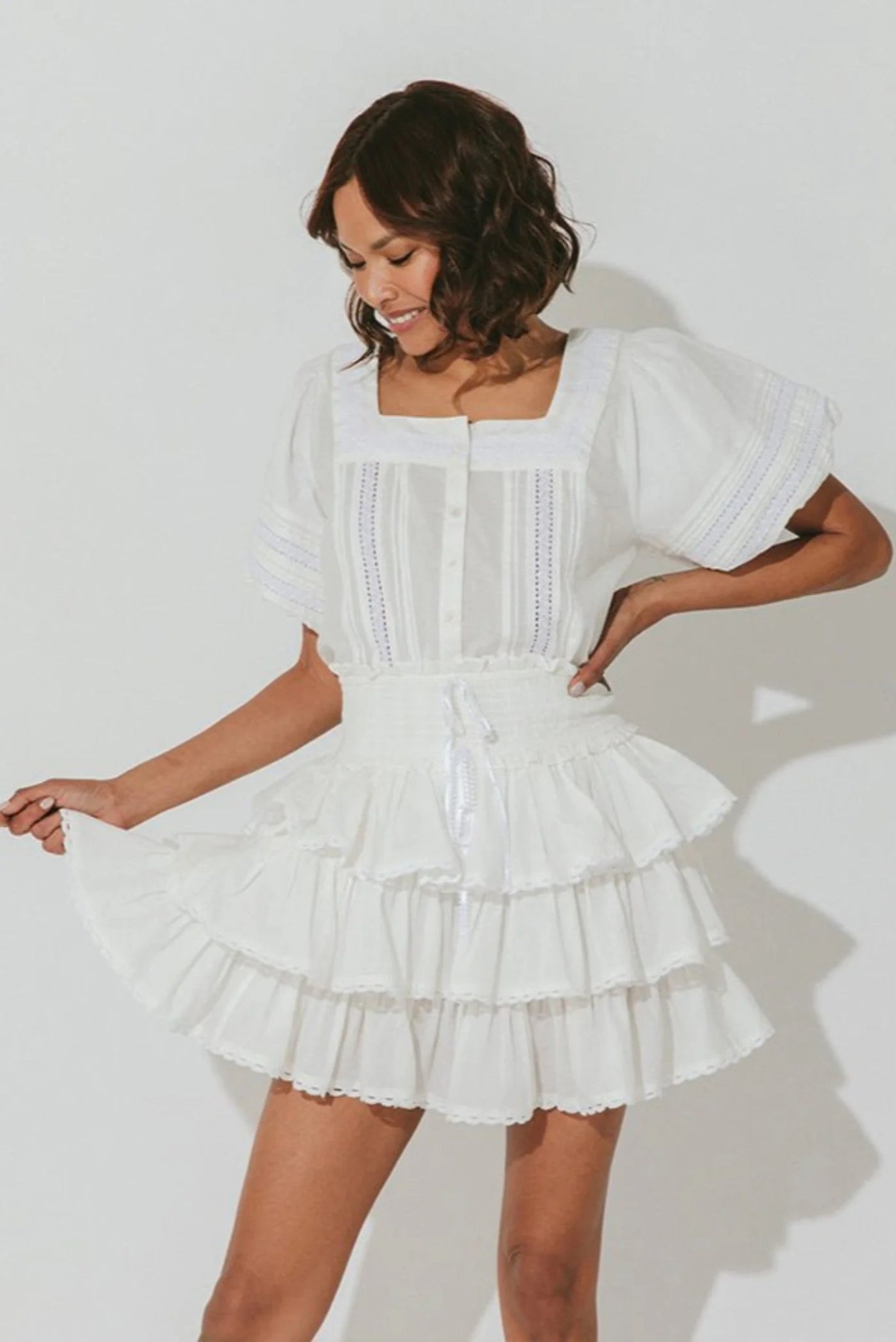 Cleobella Ismene Mini Skirt - Endless Waves