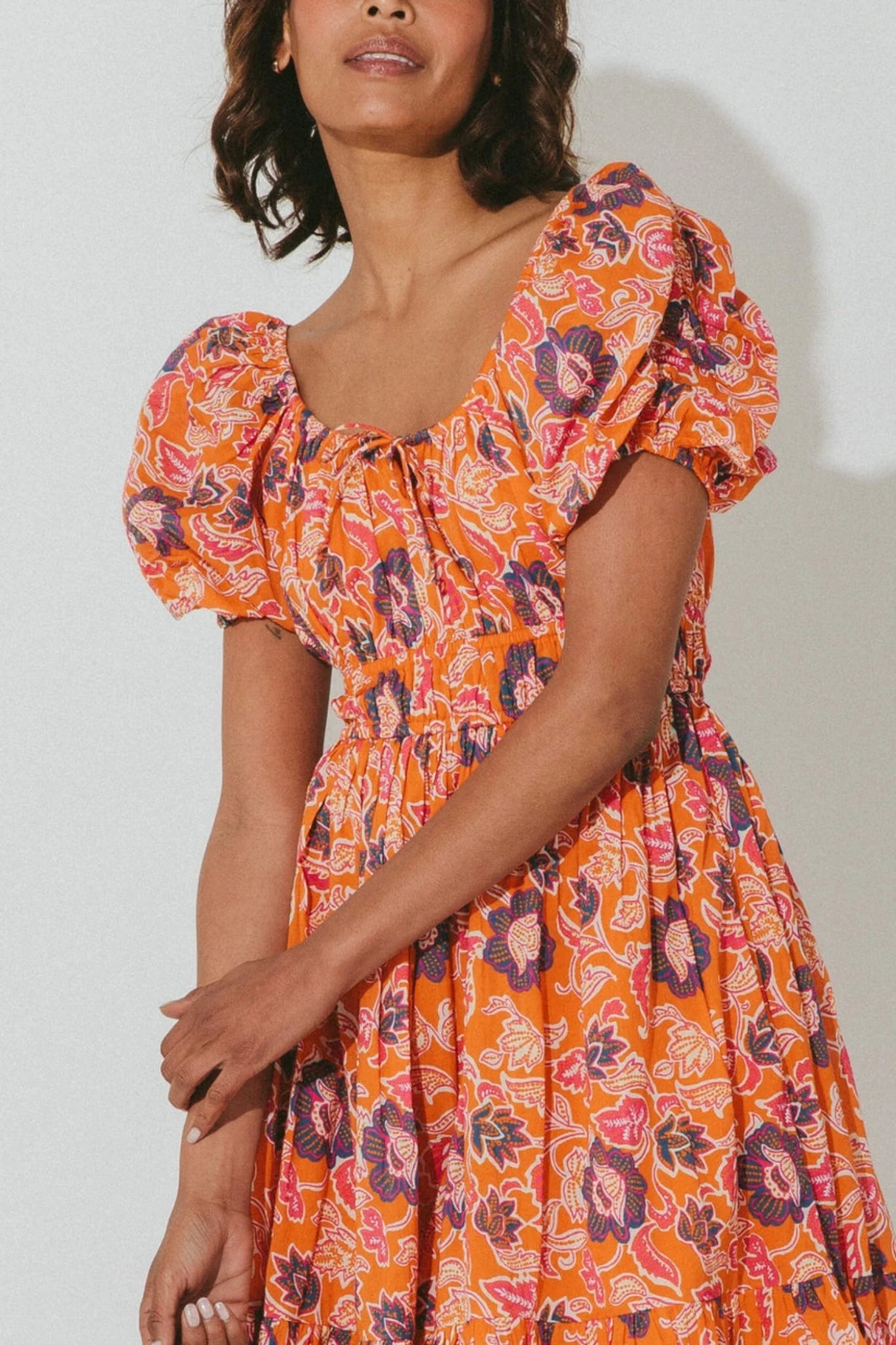 Cleobella Kalena Mini Dress - Endless Waves