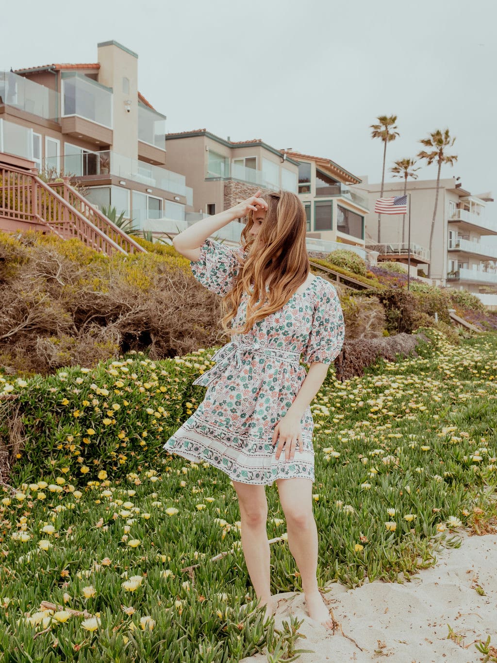 Cleobella Mara Mini Dress - Endless Waves