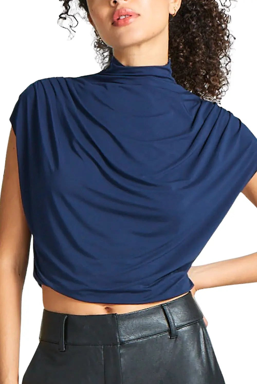 Commando Butter Draped Mockneck