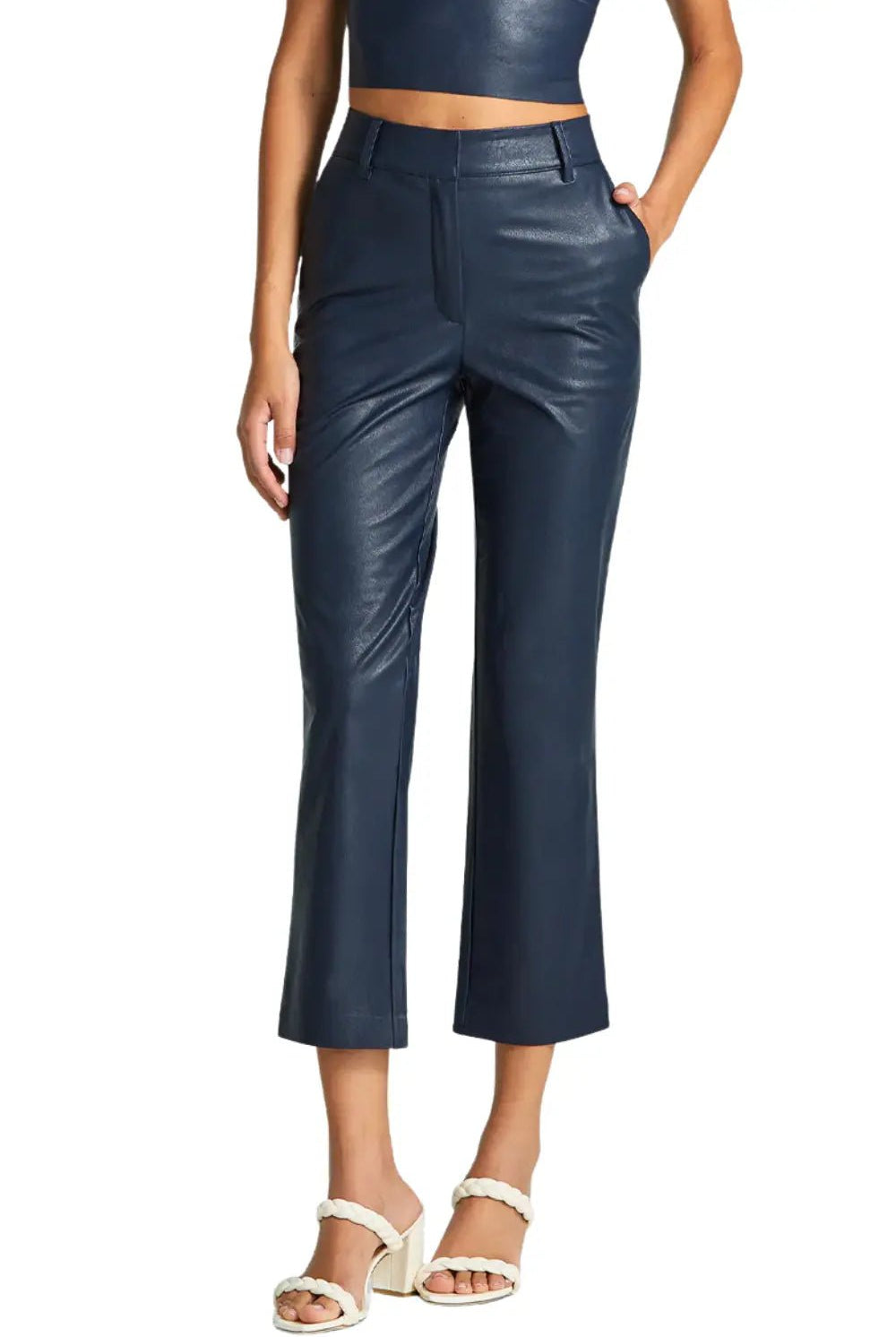 Commando Faux Leather 7/8 Trouser