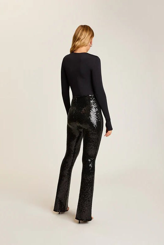 Commando Commando Sequin Flared Leggings Endless Waves