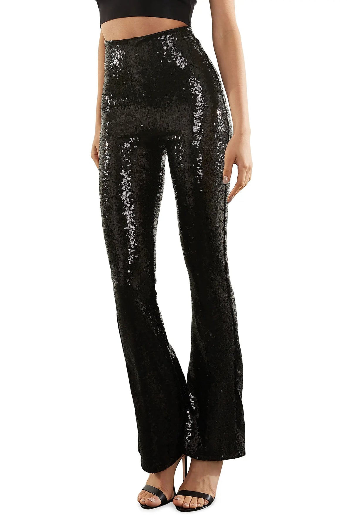 Commando Commando Sequin Flared Leggings Endless Waves