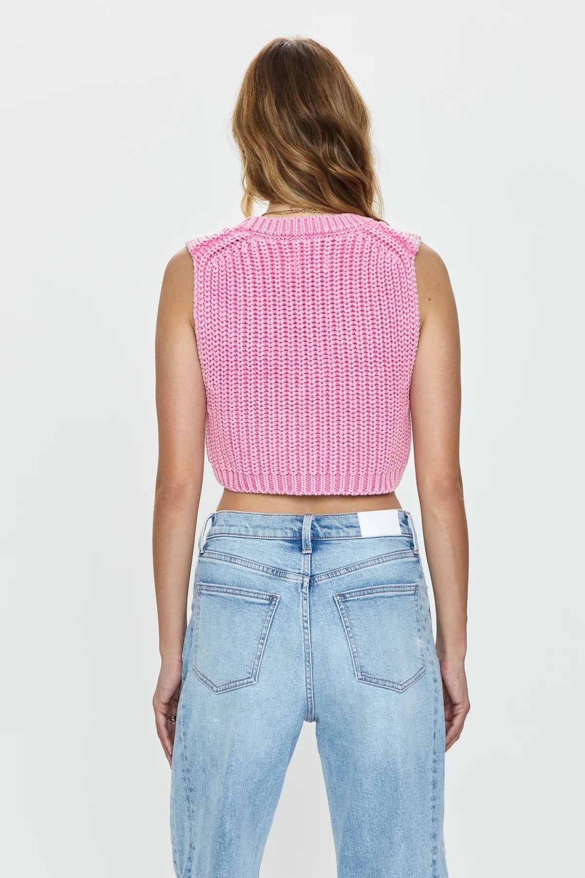 Cora Knit Vest - Endless Waves