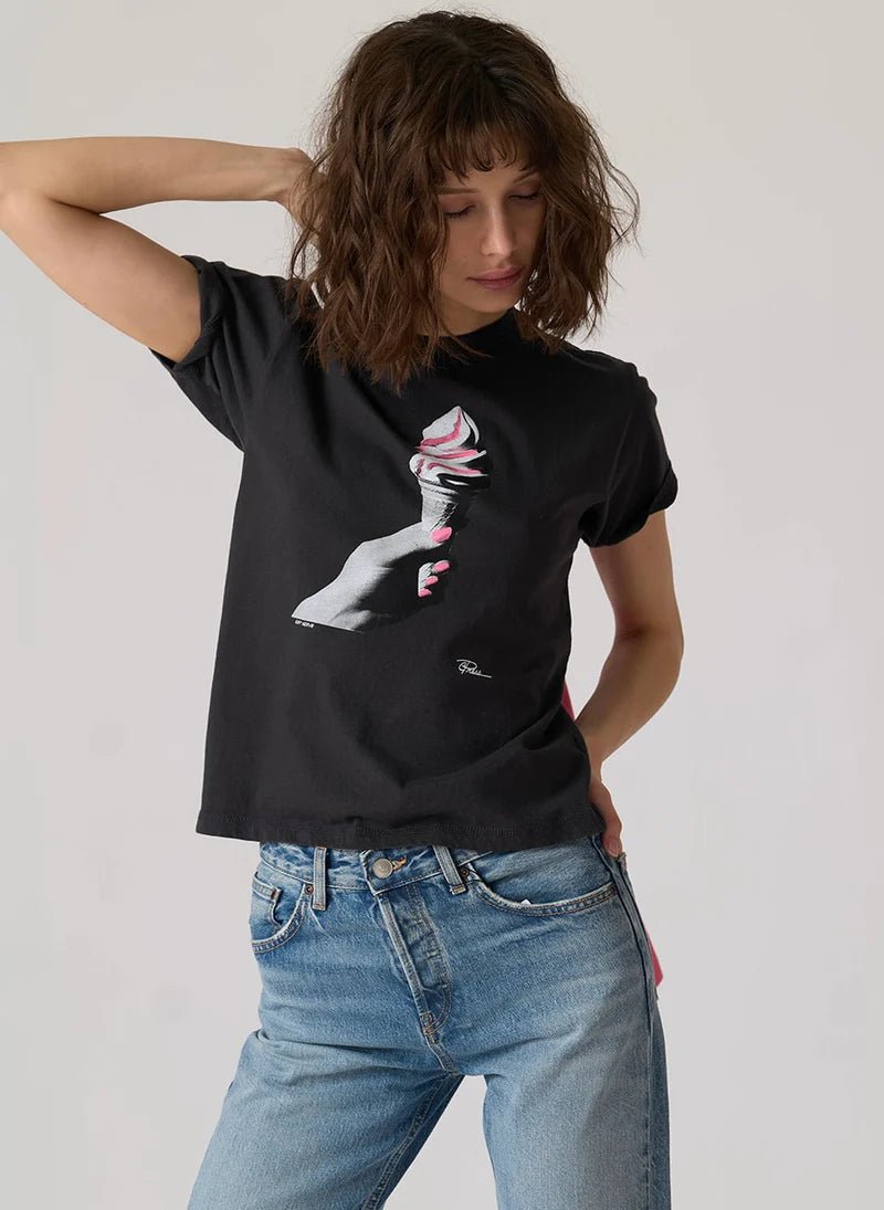 Cpress Studio Soft Serve Mushie Tee - Endless Waves